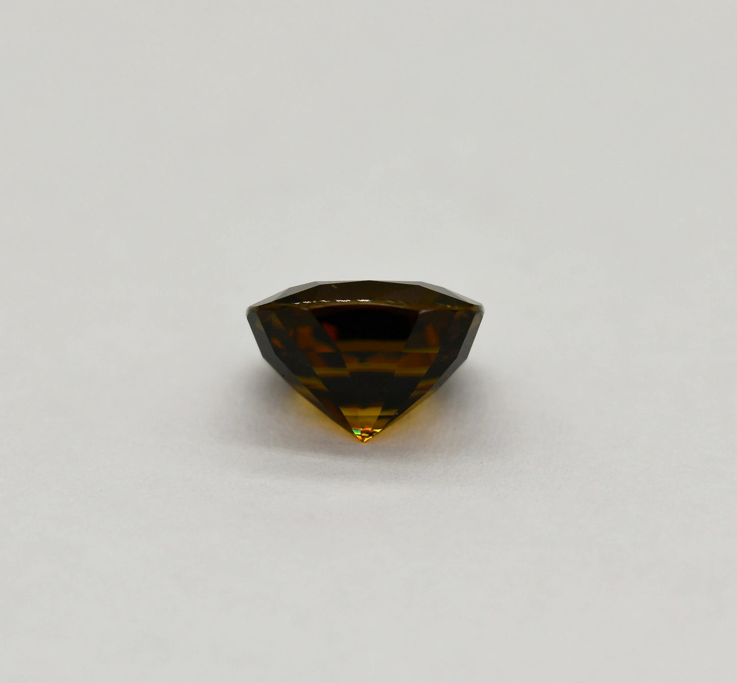 8.08ct Natural Sri Lankan Sinhalite | Rare Green Cushion Cut VVS SINH01