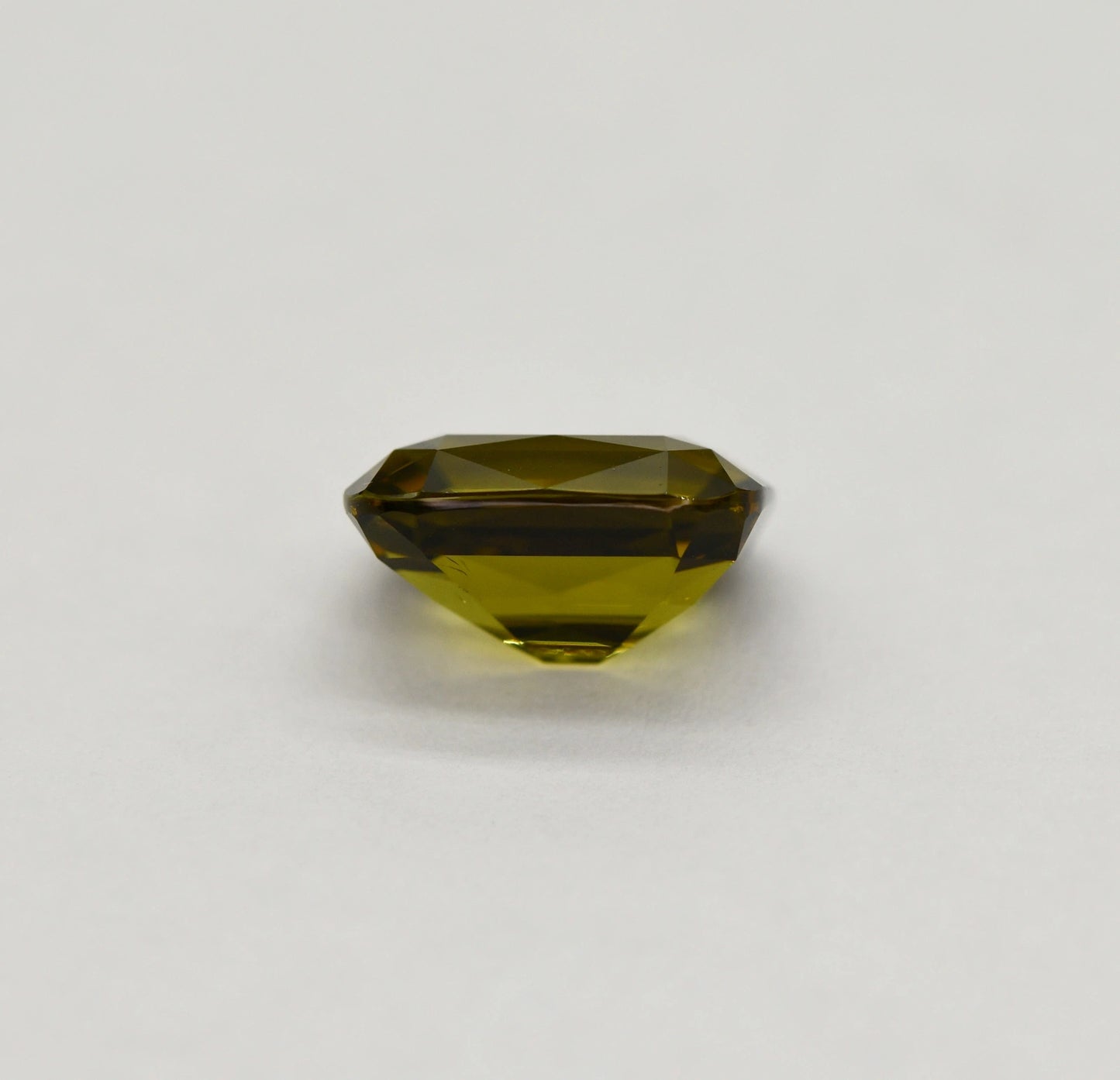 10.08ct Natural Sri Lankan Sinhalite | Rare Green VVS Cushion Cut SIN02
