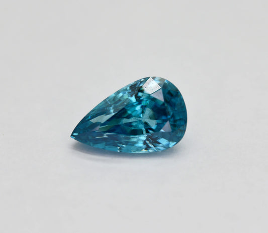13.59ct Natural Cambodian Blue Zircon