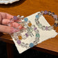 Auspicious White Multi-Gemstone Bracelet Crystal, Fluorite, Aquamarine, Amethyst, Rose Quartz & Citrine