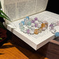 Auspicious White Multi-Gemstone Bracelet Crystal, Fluorite, Aquamarine, Amethyst, Rose Quartz & Citrine