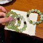 Green Grape Milk Foam Xiuyan Jade Bracelet – Limited Edition | Size 13