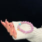 Kunzite & Larimar Energy Bracelet – Size 10 | Love, Calm & Communication