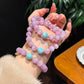 Kunzite & Larimar Energy Bracelet – Size 10 | Love, Calm & Communication