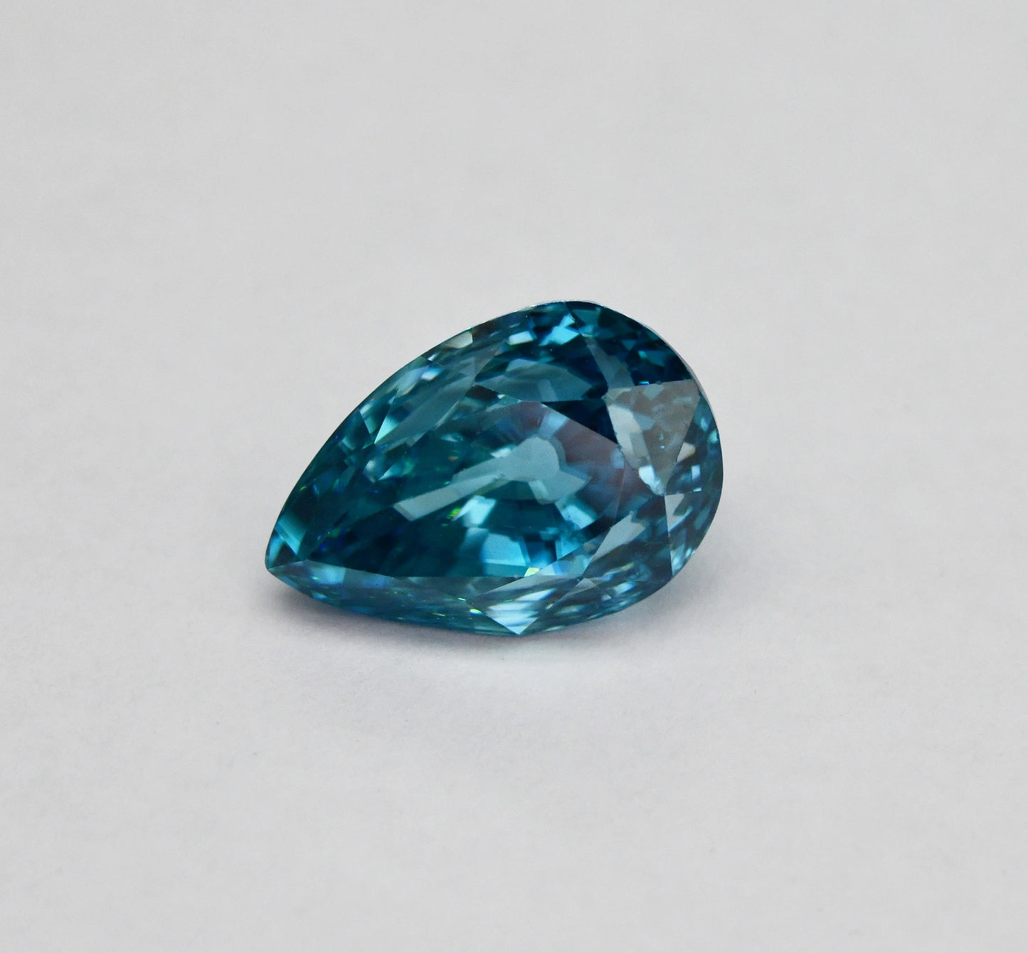 15.10ct Natural Cambodian Blue Zircon