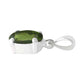 Starborn Faceted Moldavite 2ct Sterling Silver Pendant