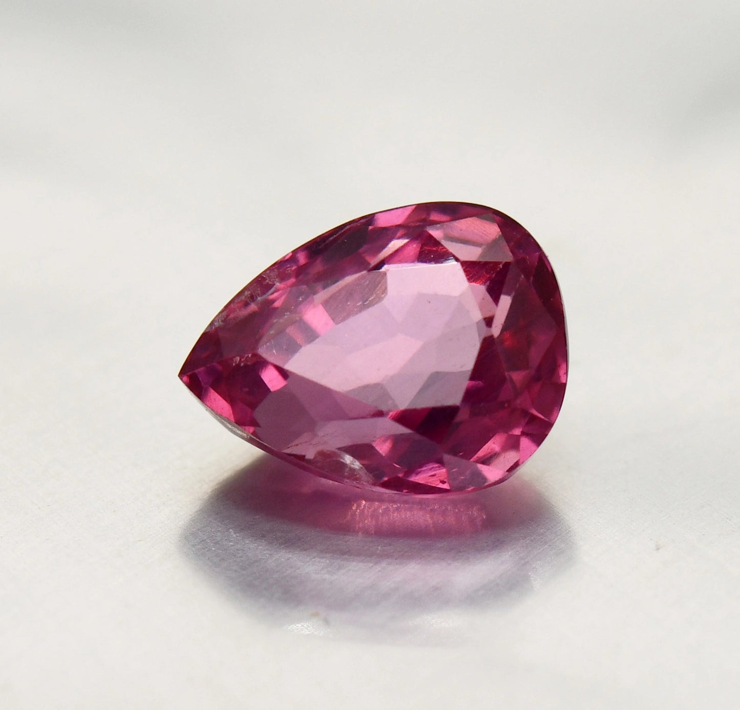 3.60ct Natural Pink Spinel – VVS1 Pear Cut Tanzanian Collector's Gem  COBS23