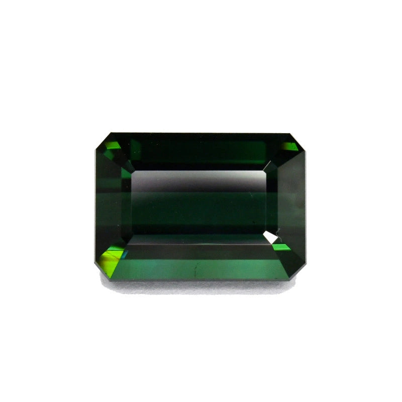 21.86ct Natural Nigerian Green Tourmaline | Flawless Cushion Cut