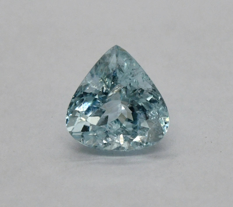 3.02ct Neon Blue Paraiba Tourmaline | Mozambique Cuprian Pear TOR20