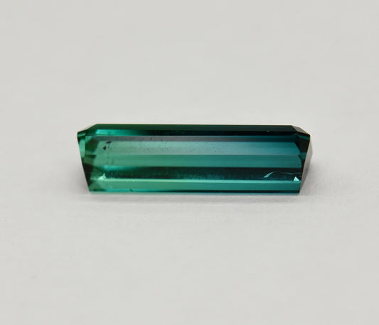 8.89ct Natural Bi-Color Tourmaline | Afghan Blue-Green Octagon TOR14