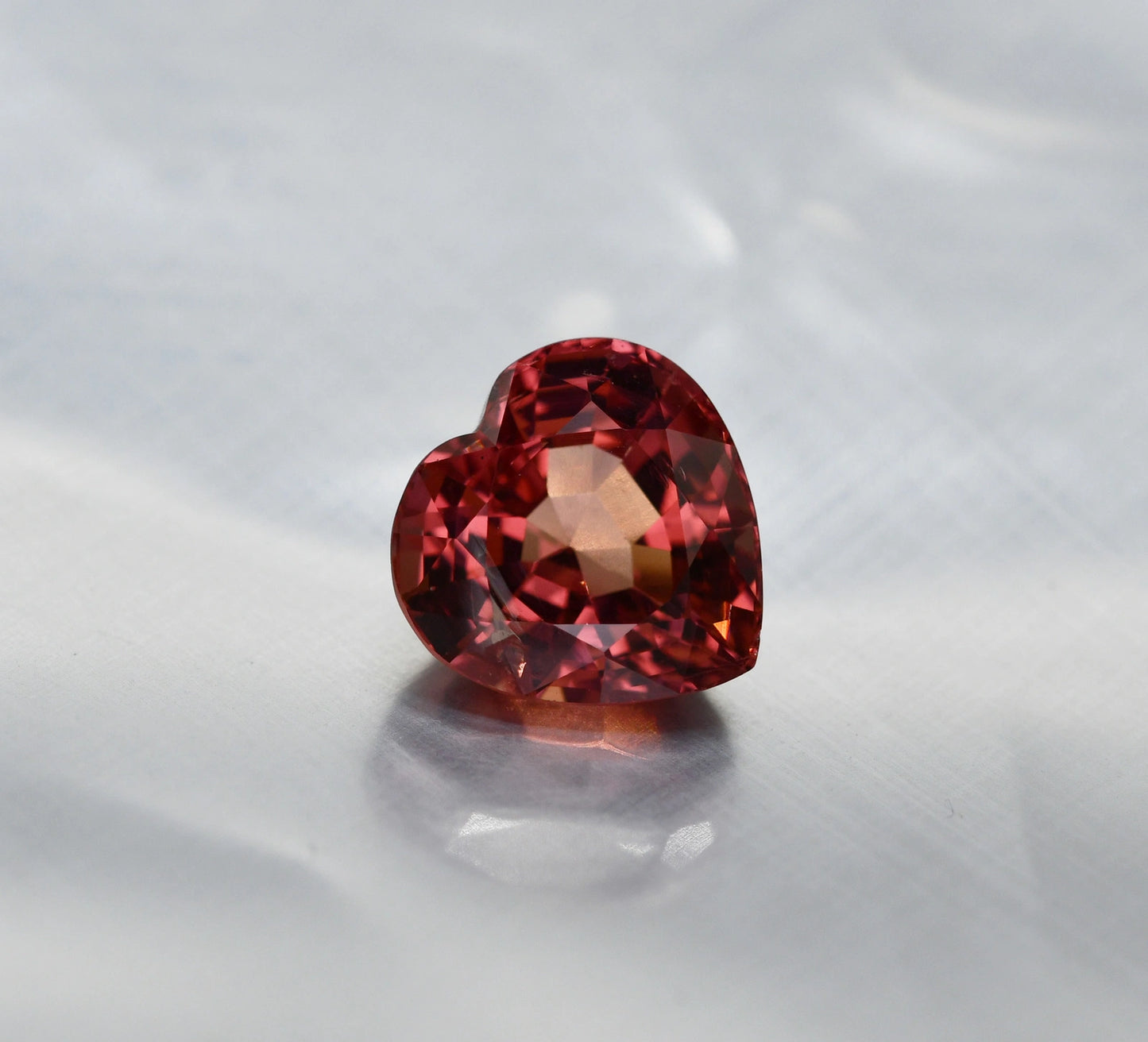6.39ct Natural Pink Spinel – Heart Shaped Tanzanian VVS Gemstone COBS4