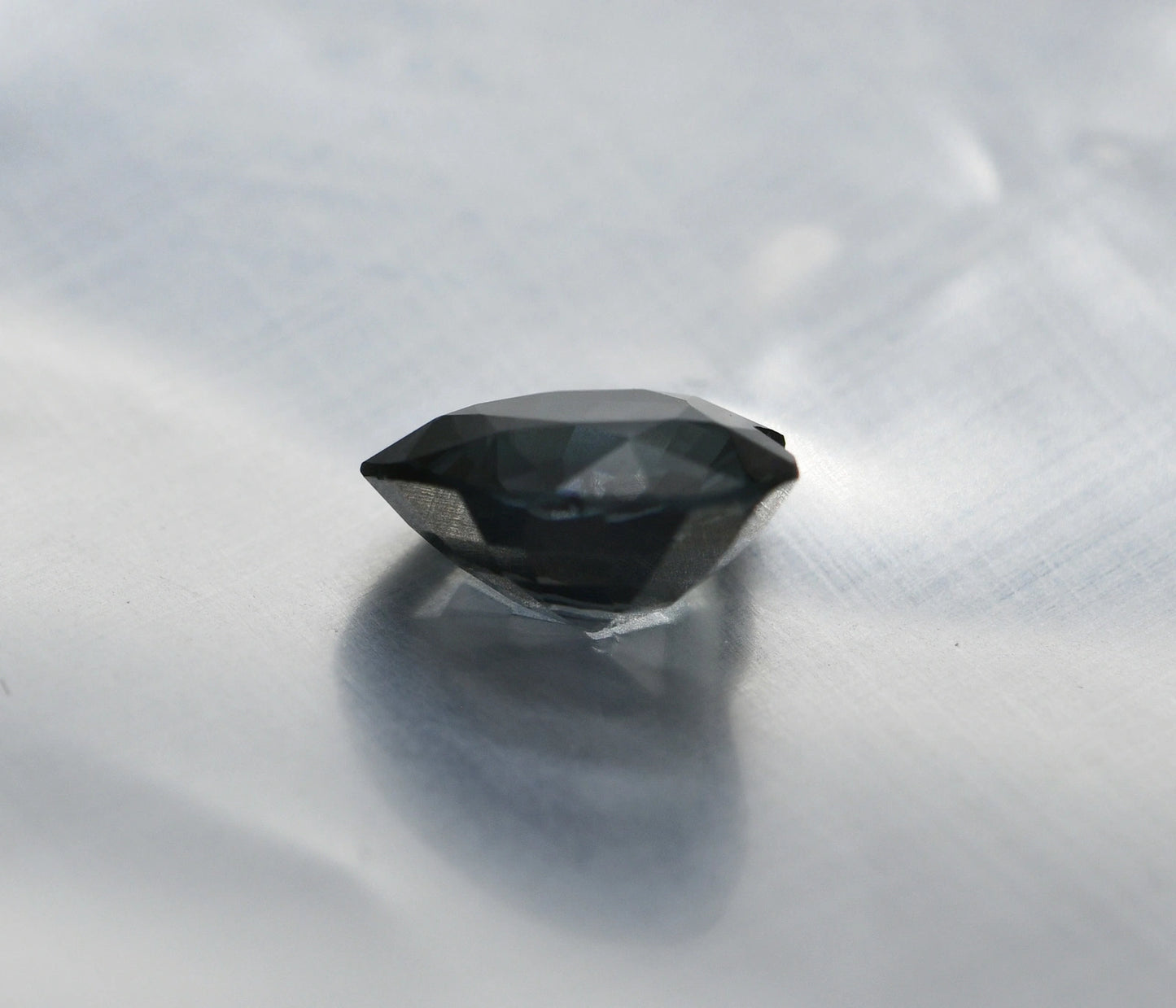 4.82ct Natural Burmese Bluish Grey Spinel | VVS Heart Shaped Gem COBS28