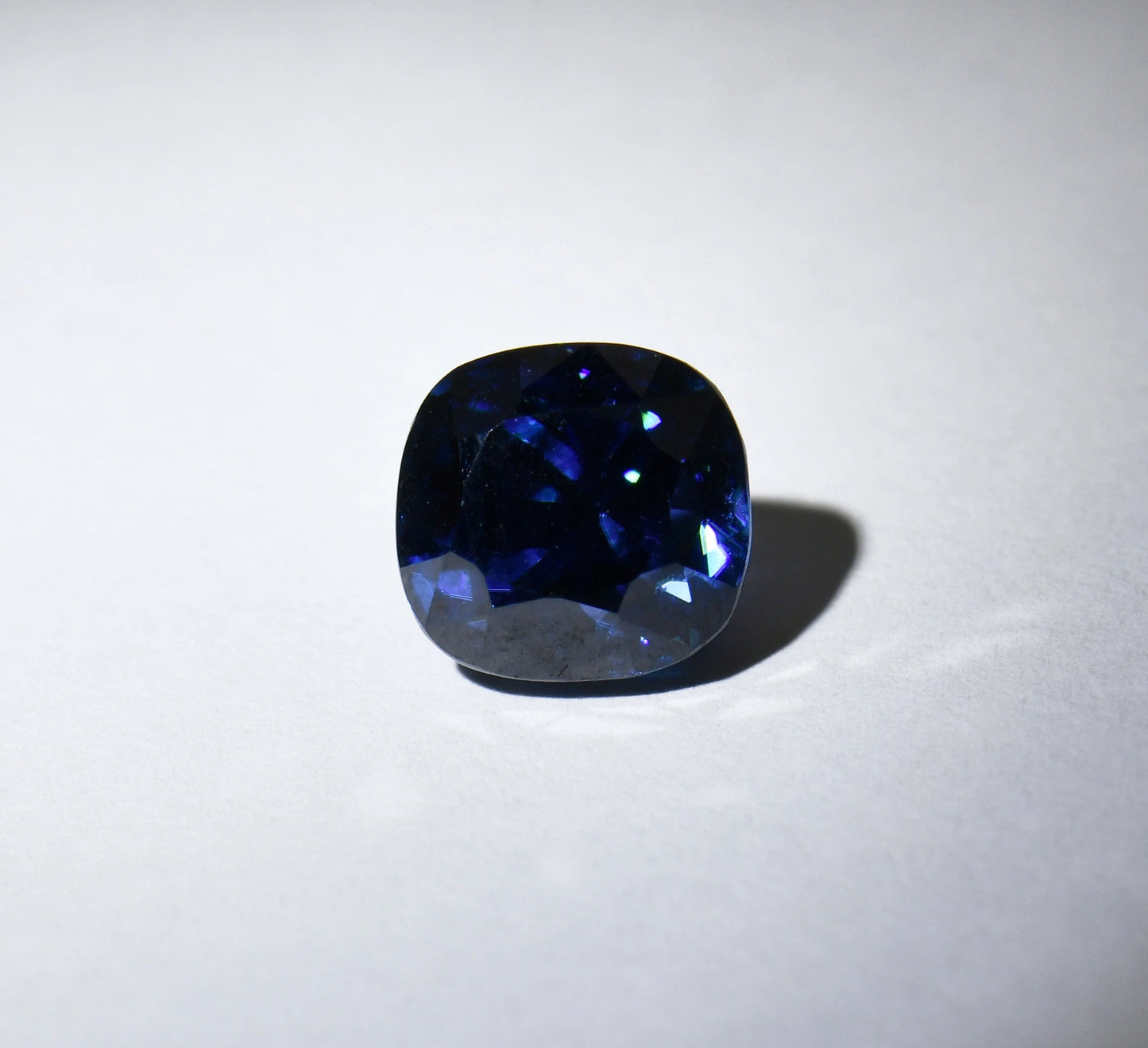 6.50ct Natural Color Change Zircon | Rare Burmese Blue-Green Cushion ZCON1