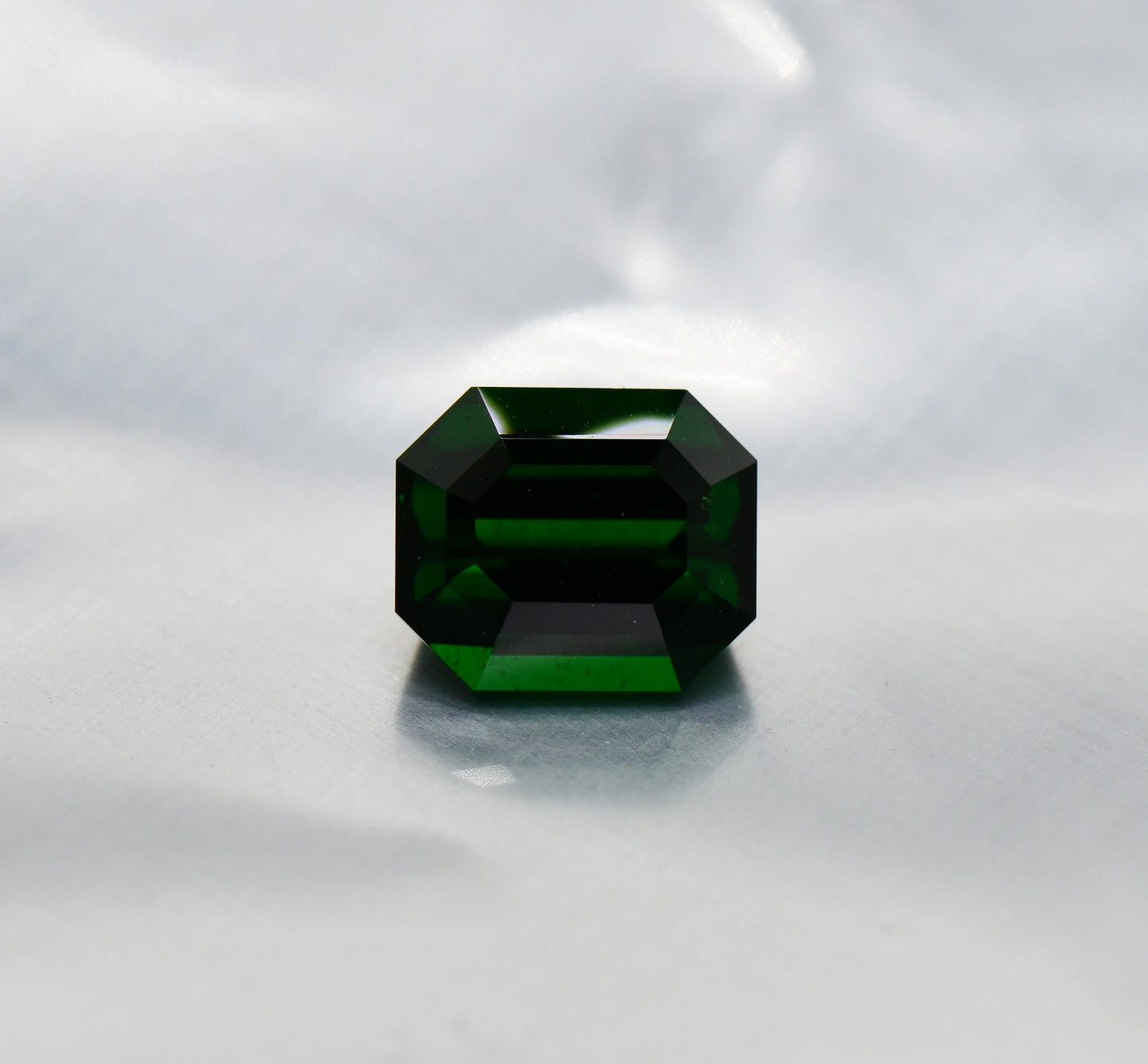 4.33ct Natural Tanzanian Tsavorite | Octagonal Vivid Green Garnet
