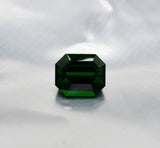 4.33ct Natural Tanzanian Tsavorite | Octagonal Vivid Green Garnet