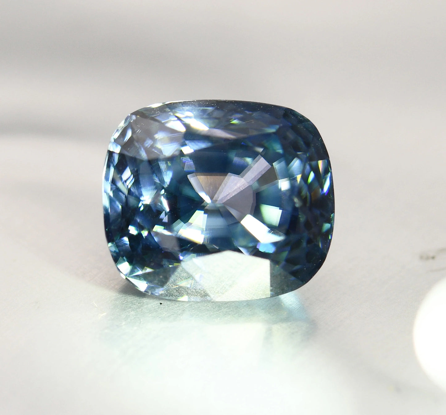 9.11ct Natural Color Change Zircon | Rare African Cushion Cut ZCON19