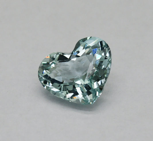5.20ct Natural Heart Shaped Aquamarine