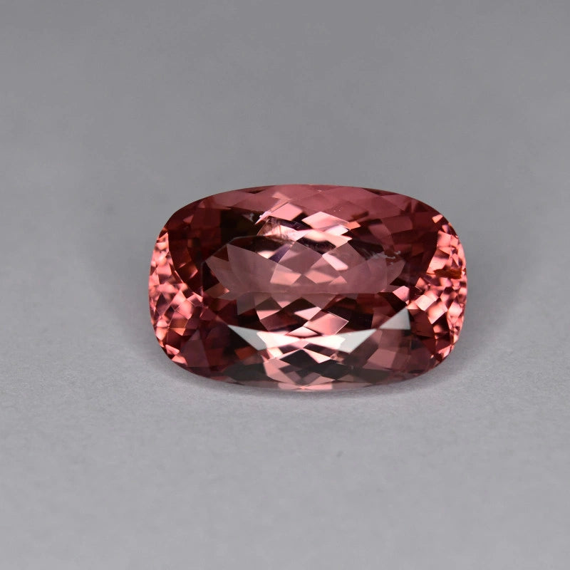 14ct Natural Nigerian Pink Tourmaline | Untreated Cushion Cut TOR3