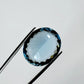 30.11ct Natural Oval Aquamarine – Huge Untreated Faceted Gemstone AQA06