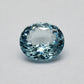 7.97ct Natural Flawless Aquamarine – Oval Cut Indian Gemstone AQA09