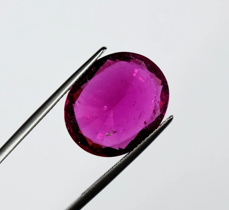 18ct Natural Mozambique Rubellite | Massive Untreated Oval Cut TOR12