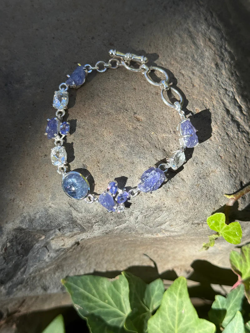 Starborn Tanzanite Bracelet 925 Sterling Silver