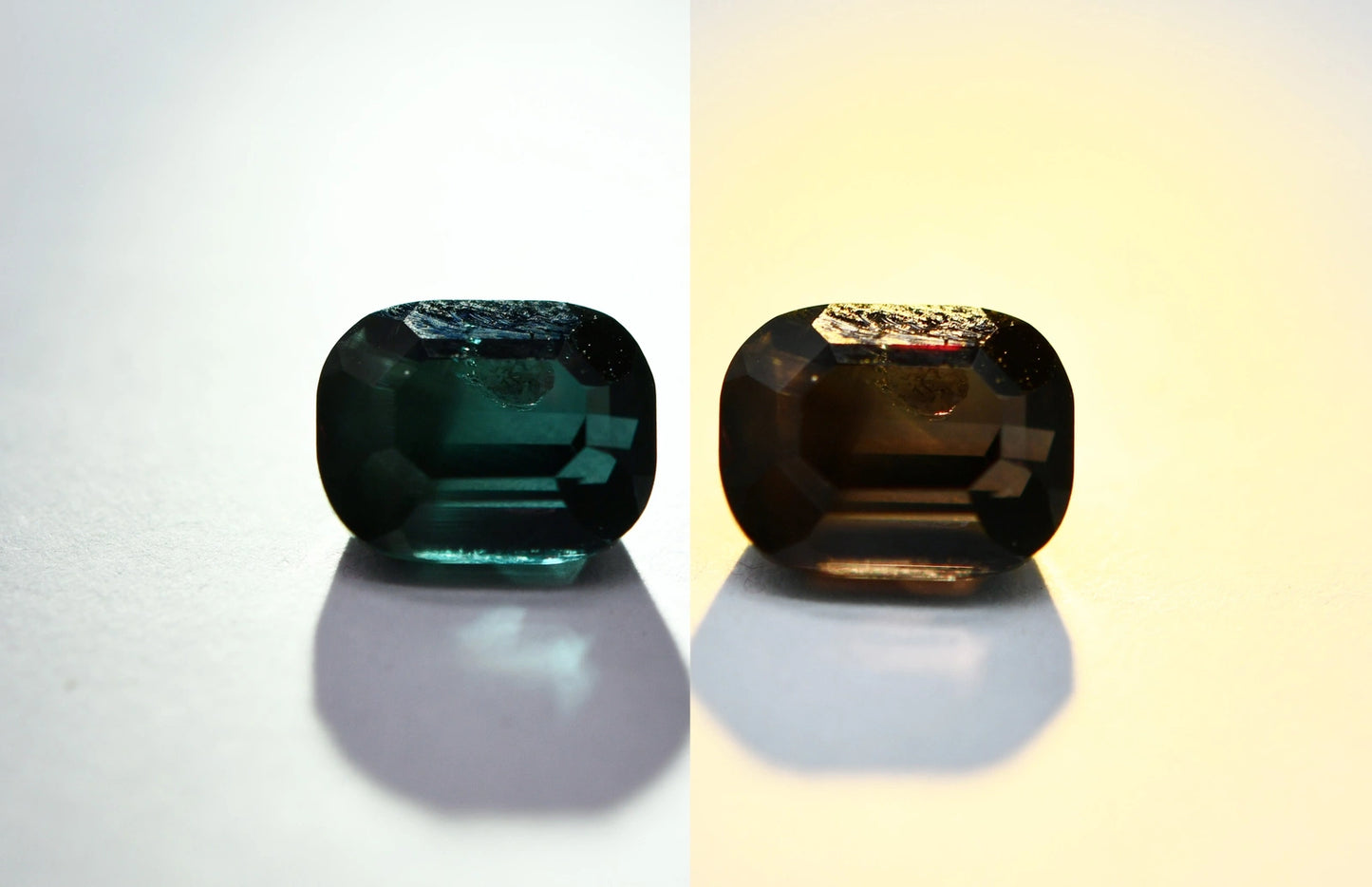 3.43ct Natural Color Change Garnet | Rare Madagascar Cushion Cut GAR15