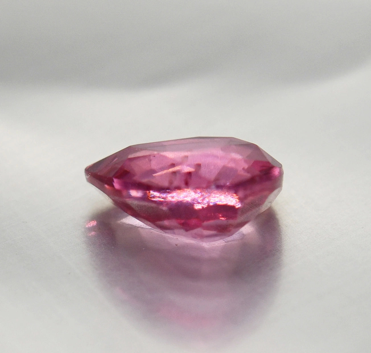 1.93ct Unheated Natural Pink Spinel | VVS1 Tanzanian Pear Cut COBS25