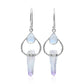 Starborn Vera Cruz Amethyst & Rainbow Moonstone Dangle Earrings Sterling Silver