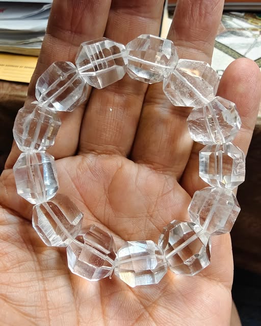 lemurian Seed Crystal beads from.Colombia.