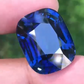 55.03ct Unheated Vivid Blue Sapphire | Natural Cushion Mixed Cut BSAP4