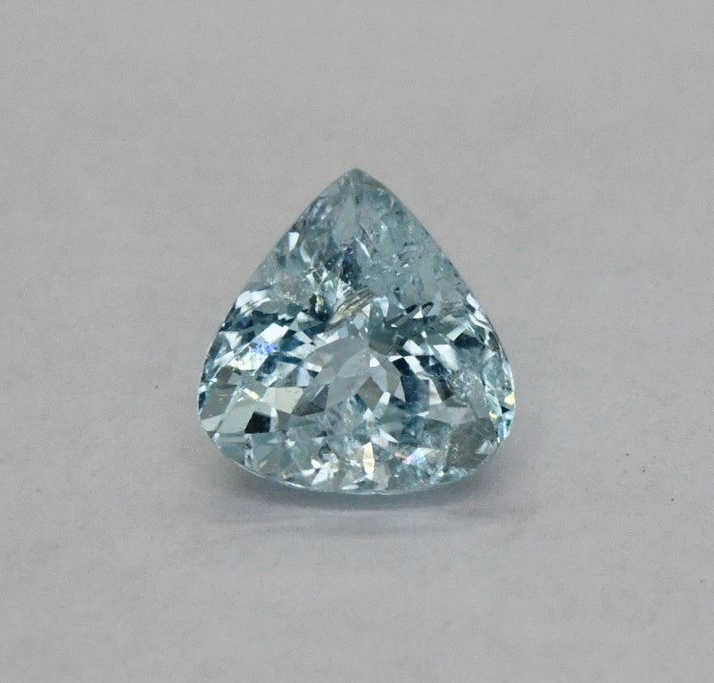 3.02ct Neon Blue Paraiba Tourmaline | Mozambique Cuprian Pear TOR20
