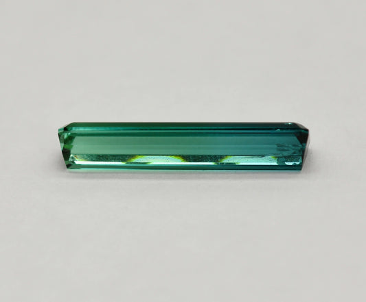 6.50ct Natural Bi-Color Tourmaline | Afghan Blue-Green Octagon TOR9