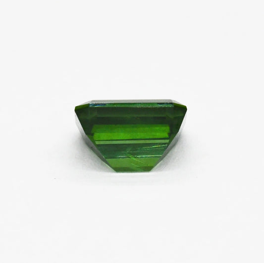 5.23ct Natural Green Zircon | Untreated Sri Lankan VVS Cushion ZCON9