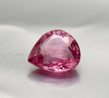 1.93ct Unheated Natural Pink Spinel | VVS1 Tanzanian Pear Cut COBS25
