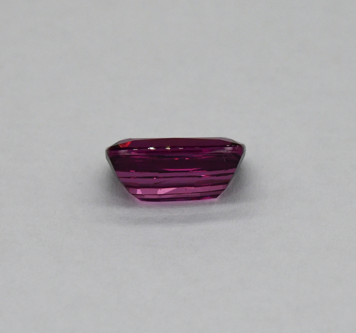 5.48ct Natural Tanzanian Pink Rhodolite | VVS Cushion Cut Gemstone GAR13
