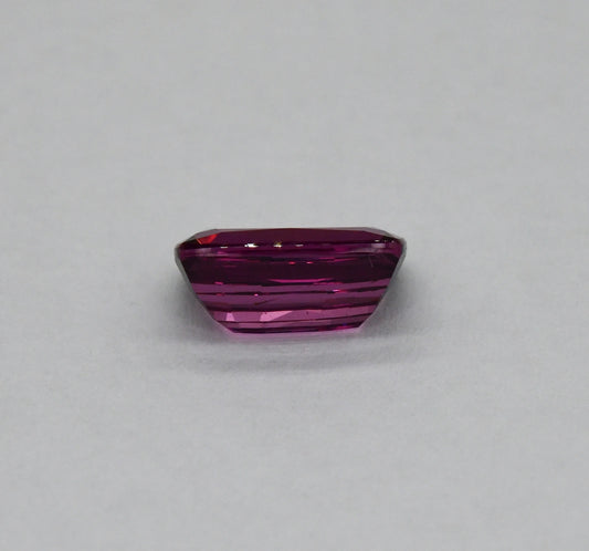 5.48ct Natural Tanzanian Pink Rhodolite | VVS Cushion Cut Gemstone GAR13