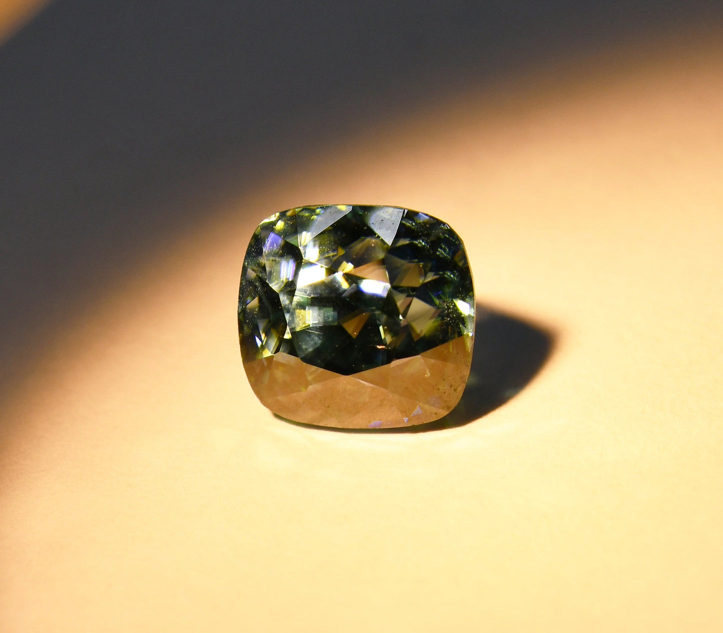 7.13ct Rare Burmese Color Change Zircon | Natural Cushion Cut  ZCON2