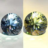 5.18ct Color Change Zircon | Natural African Round Brilliant VVS ZCON14