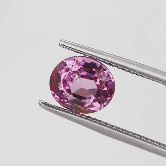 2.92ct Natural Pink Spinel – Untreated Oval Cut Tanzanian Gemstone  COBS19