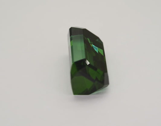 15.23ct Natural Bi-Color Tourmaline | Massive Afghan VVS Octagon TOR4