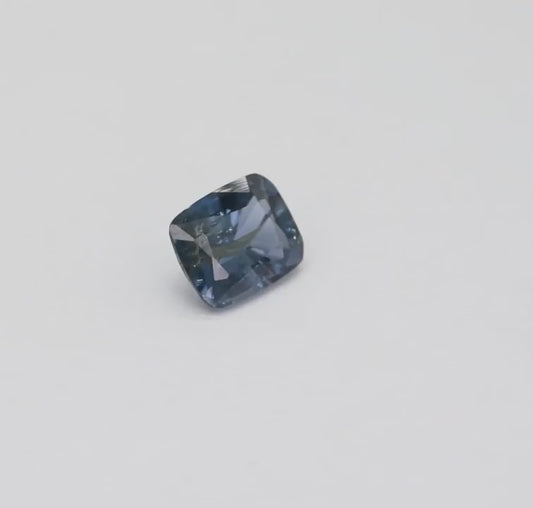 0.98ct Natural Mahenge Cobalt Blue Spinel – Rare Cushion Cut Gem COBS15