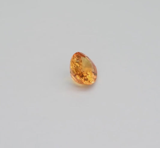 1.58ct Natural Nigerian Spessartite Garnet | Vivid Orange Oval Cut GAR15