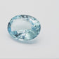 12.25ct Natural Indian Aquamarine – Oval Cut VS Clarity Gemstone AQA12