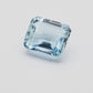 10.22ct Natural Indian Aquamarine – Flawless Cushion Cut Gemstone AQA 01