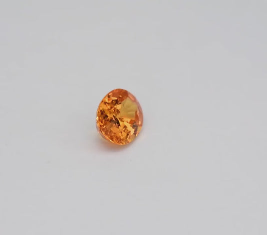 1.92ct Natural Flawless Spessartite Garnet – Orange Nigerian Oval Gem GAR03